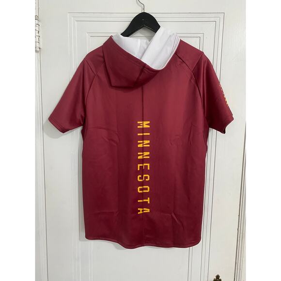 NWT Minnesota Gophers Row the Boat UNRL Brand Short Sleeve Hoodie Size M - Picture 10 of 12